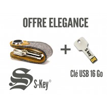 Offre Elégance (S-Key feutre + clé USB 16 go)