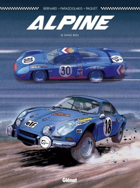 Alpine – Le Sang Bleu, L’hommage de chez Glenat