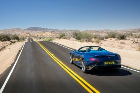 L'Aston Martin Vanquish Volante.