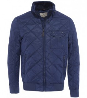 Le Bomber Matt Navy de Chez Gentleman Farmer