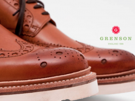 Grenson, le pied, depuis 1866.