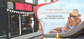 La Boutique Éphémère Ma P'tite Culotte ouvre ses portes à Paris