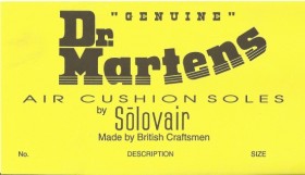 L'incroyable histoire des Solovair, des Docs Martens qui n'en ont pas le nom.