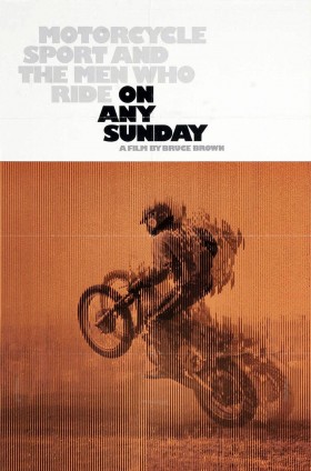 Le Motocyclisme avec McQueen dans On any Sunday.