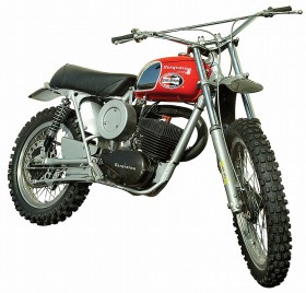 La Husqvarna 250 cc de Steve McQueen.