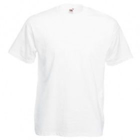Le Tee Shirt Blanc Fruit of The Loom.