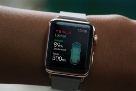 L'application Tesla pour l'iWatch