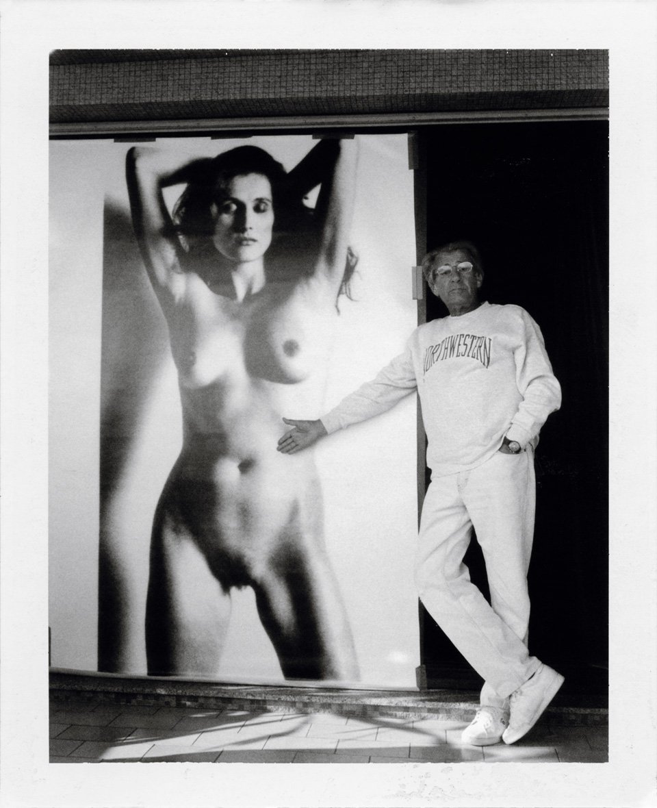 Helmut Newton Polaroid