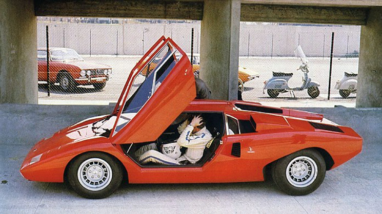 Lamborghini Countach, l’autre super sportive Italienne