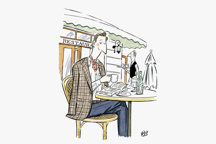 Le style Drake's of London par Akira Sorimachi Le style Drake's of London par Akira Sorimachi