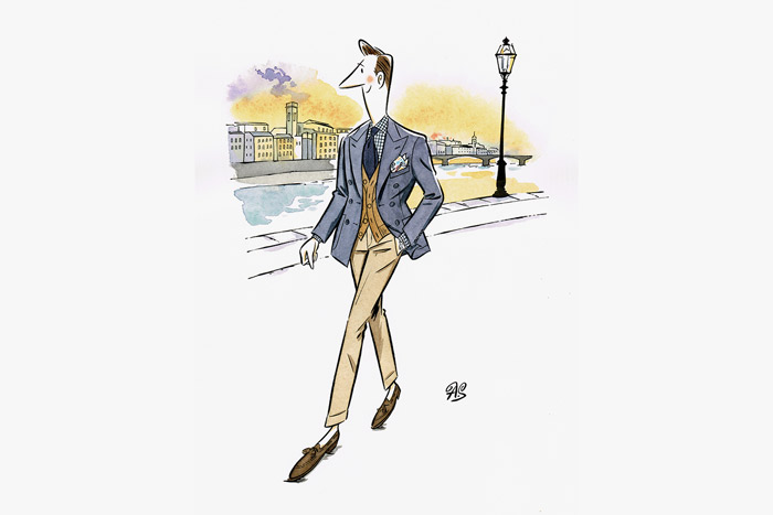 Le style Drake's of London par Akira Sorimachi Le style Drake's of London par Akira Sorimachi