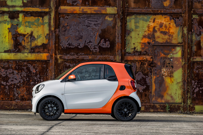 Nouvelle smart fortwo forfour