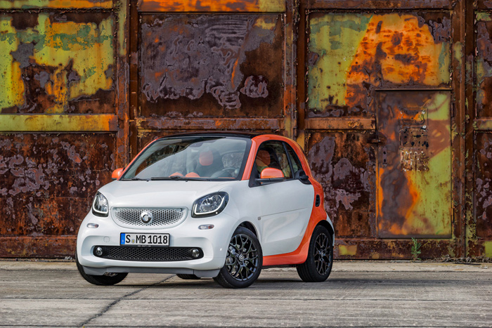 Nouvelle smart fortwo forfour