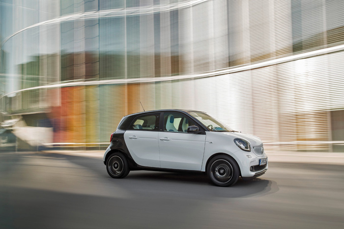 Nouvelle smart fortwo forfour