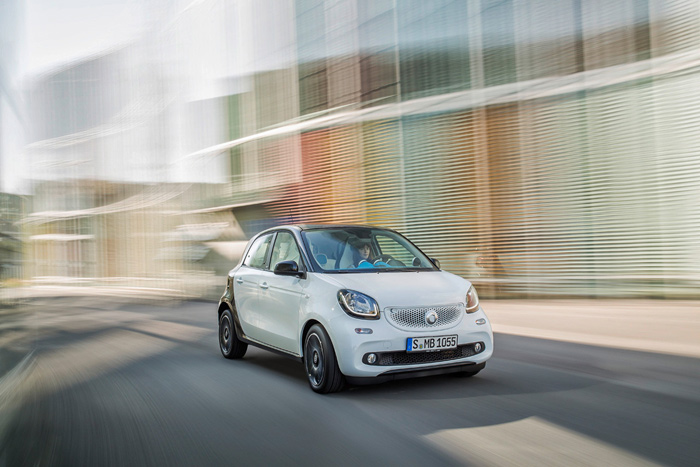 Nouvelle smart fortwo forfour
