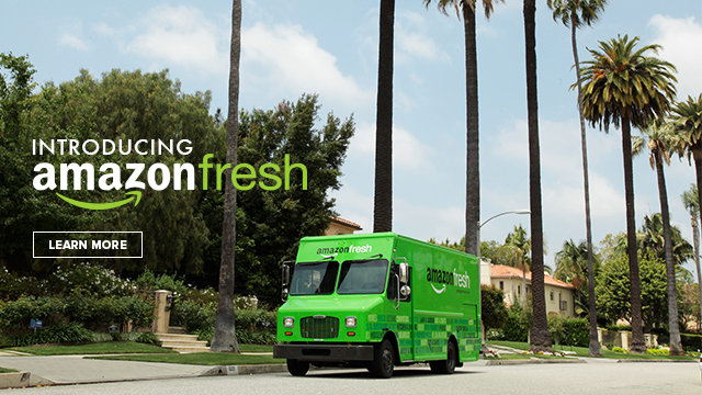 Amazon Fresh camion