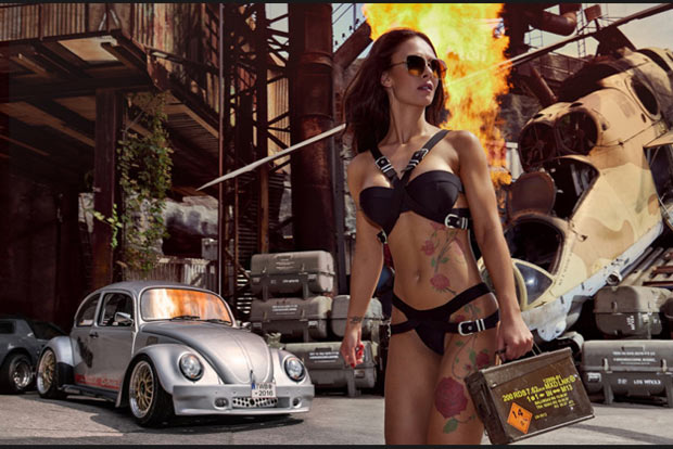 Miss Tunig et le fabuleux calendrier du Tuning World Bodensee